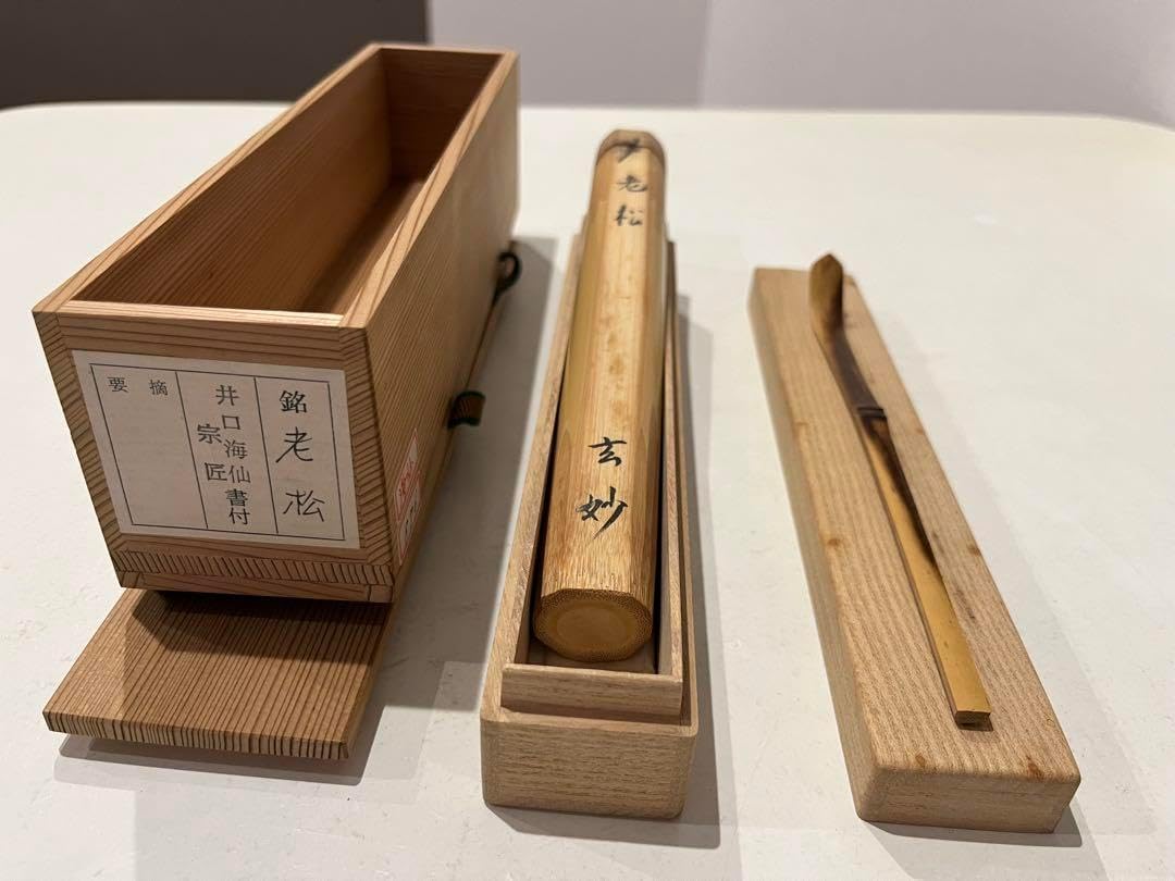 茶杓 老松 2024 井口海山 宗匠